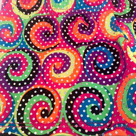 Colorful balera dance/gymnastics shorts - Picture 2 of 3